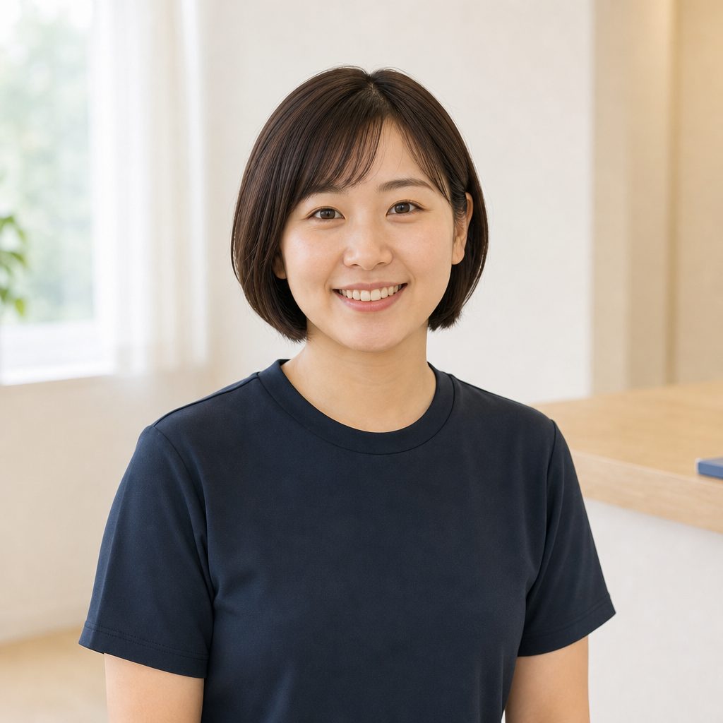 受付スタッフの田中ゆい